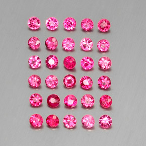 Achetez naturel ct rouge spinelle gems, coupe roude, en provenance myanmar (birmanie) chez gemselect. en stock, livraison internationale!