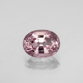 Spinelle rose naturelle coupe ovale, 1,62 ct, VVS-VS