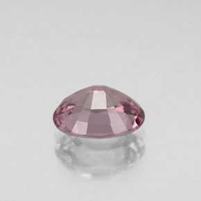 Spinelle rose naturelle coupe ovale, 1,62 ct, VVS-VS