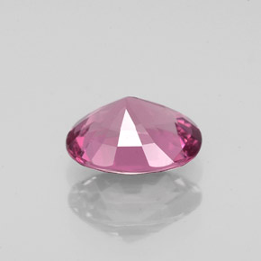 Spinelle rose naturelle coupe ovale, 1,58 ct, VVS-VS