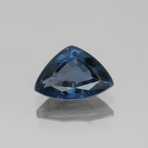 Spinelle bleue naturelle trillion, 1,39 ct, VVS-VS