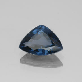Spinelle bleue naturelle trillion, 1,39 ct, VVS-VS