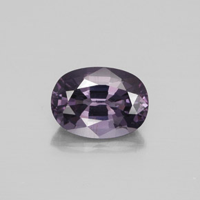 Spinelle Pourpre moyen naturelle Coupe ovale, 1.41 ct, VS-SI