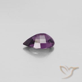 Spinelle Pourpre foncé naturelle En forme de poire, 1.27 ct, VVS-VS