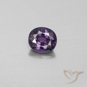 1.10ct Naturel Violet moyen Spinelle, ovale, VS-SI