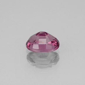 Spinelle pourpre naturelle coupe ovale, 1,16 ct, VS