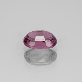 Spinelle rose naturelle coupe ovale, 1,34 ct, VVS-VS