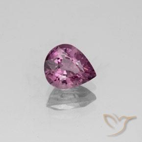 Spinelle Pourpre foncé naturelle En forme de poire, 1.09 ct, VVS