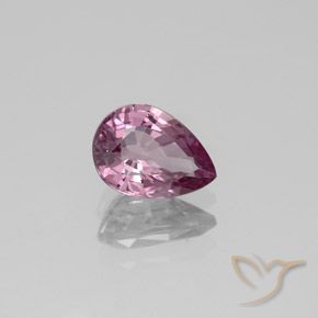 Spinelle Violet clair naturelle En forme de poire, 1.06 ct, VVS-VS
