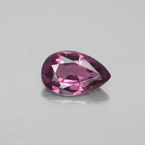 Spinelle rose naturelle en forme de poire, 1,26 ct, VVS