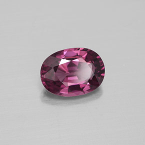 Spinelle rose naturelle coupe ovale, 1,38 ct, VVS-VS