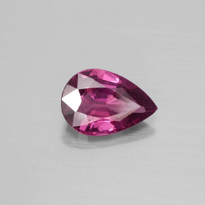 Spinelle rose naturelle en forme de poire, 1,19 ct, VS
