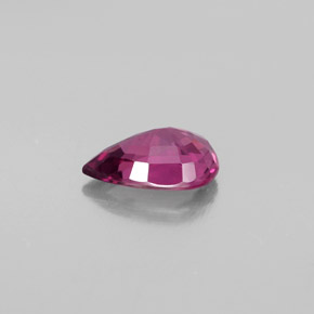 Spinelle rose naturelle en forme de poire, 1,19 ct, VS