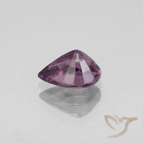 Spinelle Pourpre foncé naturelle En forme de poire, 1.36 ct, VS