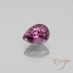 Spinelle Violet foncé naturelle En forme de poire, 1.06 ct, VVS