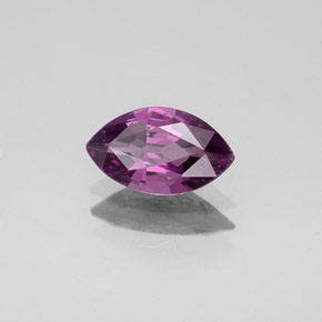 Spinelle violet naturelle marquise, 1,13 ct, VS