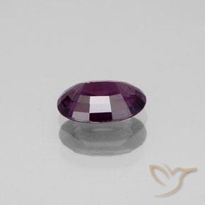 Spinelle Violet foncé naturelle ovale, 1.36 ct, VVS