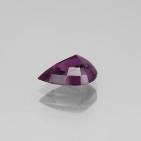 Spinelle pourpre naturelle en forme de poire, 1,07 ct, VVS-VS