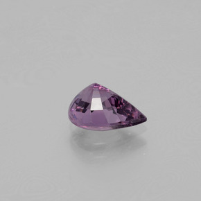 Spinelle Pourpre moyen-foncé naturelle En forme de poire, 1.33 ct, VS