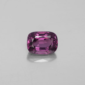 Spinelle violet naturelle coupe coussin, 1,16 ct, VS