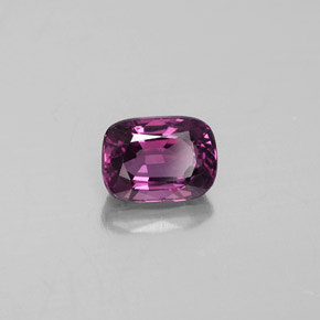 Spinelle violet naturelle coupe coussin, 1,16 ct, VS