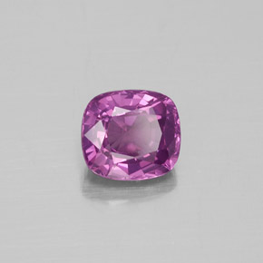 Spinelle rose naturelle coupe coussin, 1,18 ct, VS