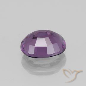 Spinelle Pourpre raisin naturelle ovale, 1.23 ct, VVS-VS