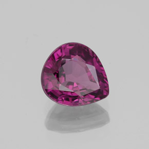 Spinelle rose naturelle en forme de poire, 1,17 ct, VS