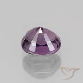 Spinelle pourpre naturelle coupe ovale, 1,27 ct, VVS-VS
