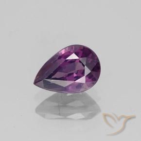 1.06ct Naturel Raisin rosâtre Spinelle, En forme de poire, SI