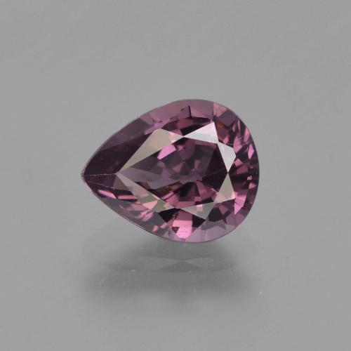 Spinelle Pourpre foncé naturelle En forme de poire, 1.33 ct, VVS