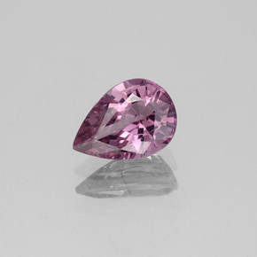 Spinelle rose naturelle en forme de poire, 1,33 ct, VVS-VS