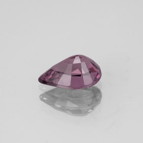Spinelle rose naturelle en forme de poire, 1,42 ct, VS