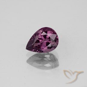 1.19ct Naturel Vin pourpre Spinelle, En forme de poire, VVS, Photo A
