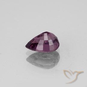 Spinelle Vin pourpre naturelle En forme de poire, 1.19 ct, VVS