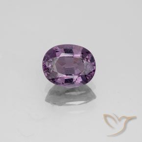1.32ct Naturel Pourpre grisâtre Spinelle, ovale, VS-SI