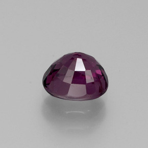 Spinelle pourpre naturelle coupe ovale, 1,19 ct, VVS