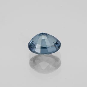 Spinelle bleue naturelle coupe ovale, 1,20 ct, VVS