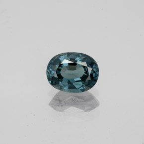 Spinelle vert naturelle coupe ovale, 0,99 ct, VS-SI