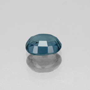 Spinelle bleue naturelle coupe ovale, 1,37 ct, VVS-VS