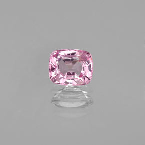 Spinelle rose naturelle coupe coussin, 0,73 ct, VS-SI