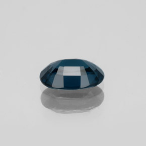 Spinelle bleue naturelle coupe ovale, 1,14 ct, VS-SI