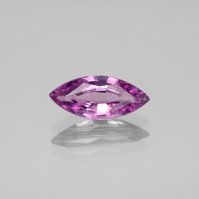 Spinelle violet naturelle marquise, 1,32 ct, VS