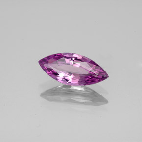 Spinelle violet naturelle marquise, 1,32 ct, VS