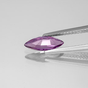 Spinelle violet naturelle marquise, 1,01 ct, VS