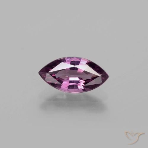 1.27ct Naturel Pourpre foncé Spinelle, Marquise, VS