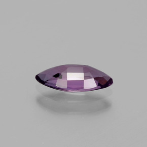Spinelle pourpre naturelle marquise, 1,06 ct, VVS