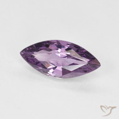 Spinelle pourpre naturelle marquise, 1,01 ct, VS