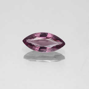 Spinelle pourpre naturelle marquise, 1,13 ct, VVS