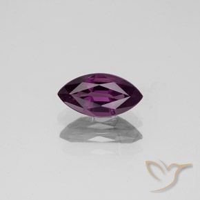 Spinelle Pourpre moyen naturelle Marquise, 0.98 ct, VS